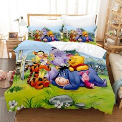 Winnie The Pooh Love Cute Bedding Set Rze1