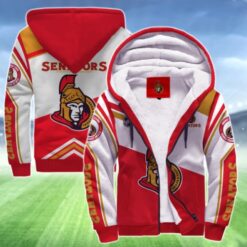 Hardcore Ottawa Senators 00a Fleece Jacket Rze1