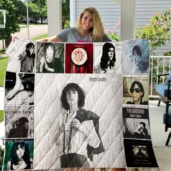 Patti Smith Blanket Quilt Rze1