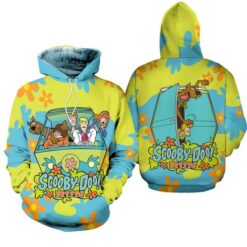 Scooby-Doo a1 Hoodie Zip Hoodie 3D Rze1