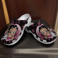 Betty Boop black Lover Crocs Rze1