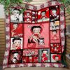 Betty Boop b1 Quilt Blanket Quilt Rze1