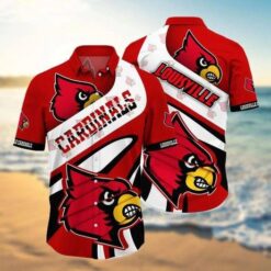 Louisville Cardinals Hawaiian Shirt B22