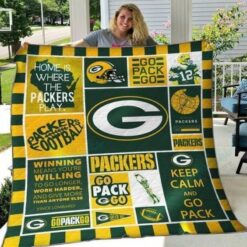 Green Bay Packer g1  Blanket Quilt B20
