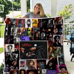 Bob Marley g1 Quilt Blanket Rze1