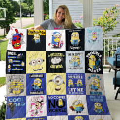 Minions Lover Blanket Quilt TH21