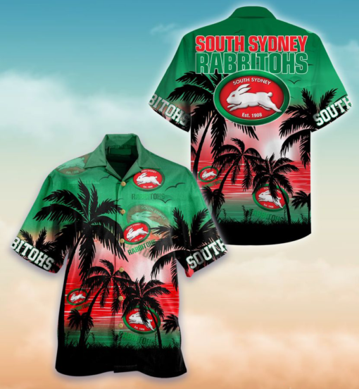 South Sydney Rabbitohs Hawaiian Shirt TN