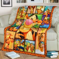 Tigger Winnie The Pooh 01 Quilt Blanket Quilt Rze1