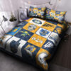 Los Angeles Rze2argers Quilt Bedding Set Rze1