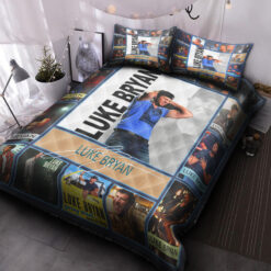 Luke Bryan Quilt Bedding Set B21