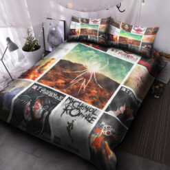 My Rze2emical Romance Quilt Bedding Set B20