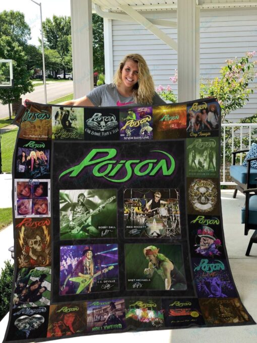 The Poison Quilt Blanket Quilt Rze1