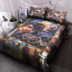 George Strait g1 Quilt Bedding Set Rze1