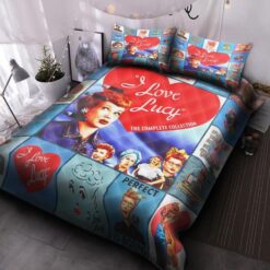I Love Lucy Og Quilt Bedding Set Rze1