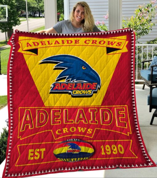 Adelaide Crows Blanket Quilt Rze2