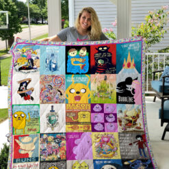 Adventure Time Blanket Quilt TN