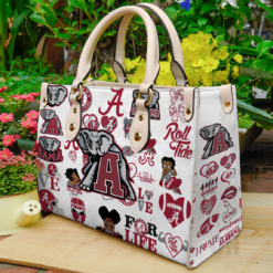 Alabama Crimson Tide Lover Leather Bag Rze2