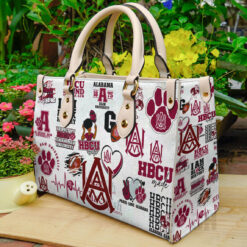 Alabama A&M Leather Bag Rze2