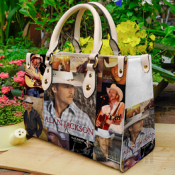 Alan Jackson lover Leather Bag Rze2