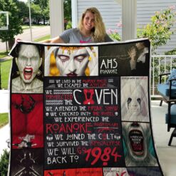 American Horror Story Blanket Quilt Rze2