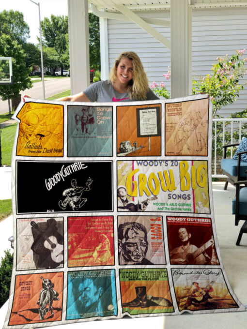 Arlo Guthrie Quilt  Blanket Quilt B20