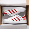 Ayrton Senna Red Stan Smith Shoes Rze2