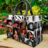 Janet Jackson Leather Bag Rze1
