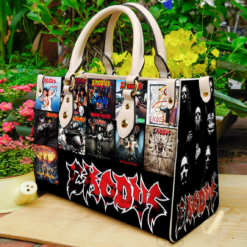 Exodus Band Leather Bag Rze1
