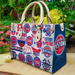 Detroit Pistons Leather Bag B23