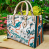 Miami Dolphins a1 Leather Bag M08