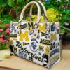 Michigan Wolverines 1 Leather Bag Rze1