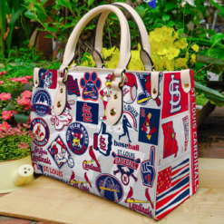 St Louis Cardinals 2 Leather Bag B19