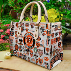 Cincinnati Bengals 00g Hand Leather Bag Rze1