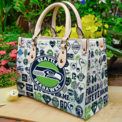 Seattle Seahawks i0 Hand Leather Bag B23