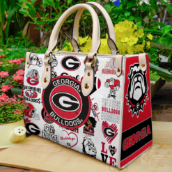 Georgia Bulldogs i0 Hand Leather Bag B21