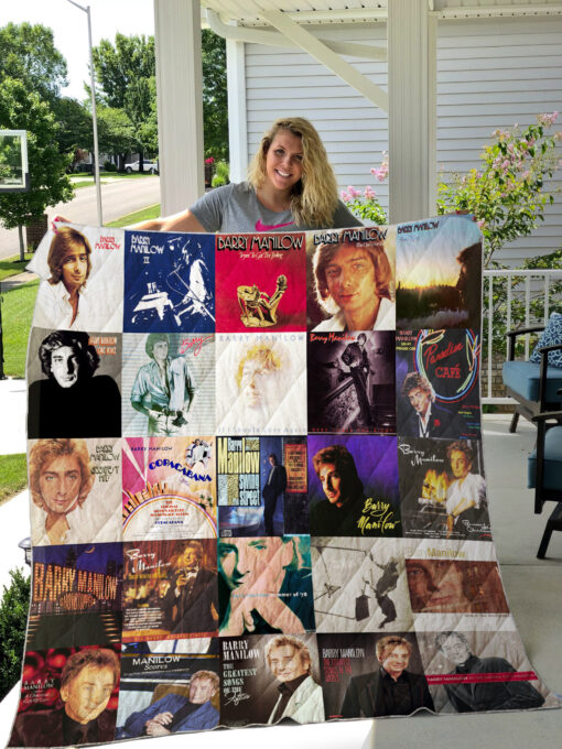 Barry Manilow Lover Blanket Quilt Rze2