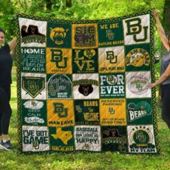 Baylor Bears Blanket Quilt B20