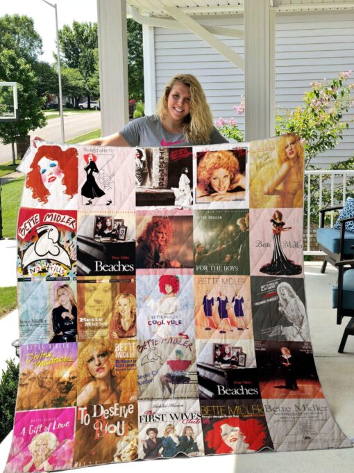 Bette Midler Blanket Quilt Rze2