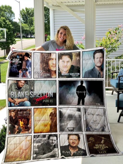 Blake Shelton  Blanket Quilt Rze2