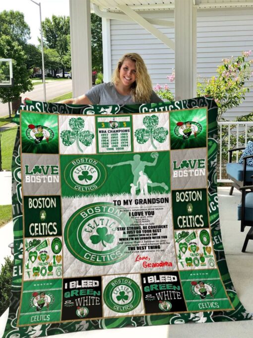 Boston Celtics Quilt  Blanket Quilt B21