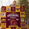 Brisbane Broncos Brisbane Broncos Blanket Quilt Rze2
