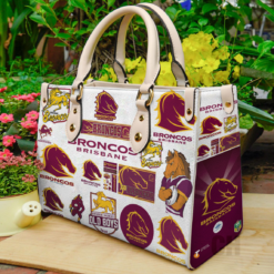 Brisbane Broncos Hand Leather Bag Rze2