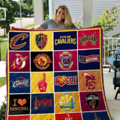 Cleveland Cavaliers Quilt  Blanket Quilt Rze2