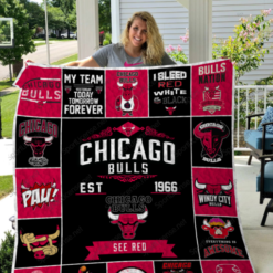 Chicago Bulls Blanket Quilt TH21