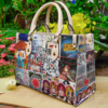 Red Hot Rze2ili Peppers lover  Leather Hand Bag Rze2