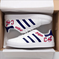 Cleveland Guardians Indians Skate Stan Smith New Shoes  Rze2