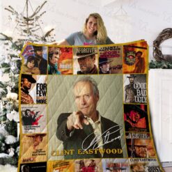 Clint Eastwood Quilt Blanket Quilt B22