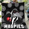 Collingwood Magpies Quilt Blanket Rze2