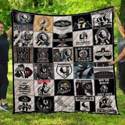 Collingwood Magpies Best Quilt Blanket Quilt Rze2