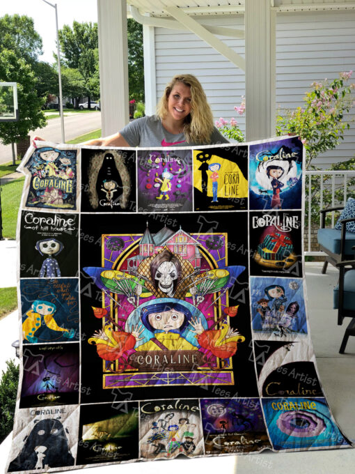 Coraline Quilt Blanket Quilt Rze2
